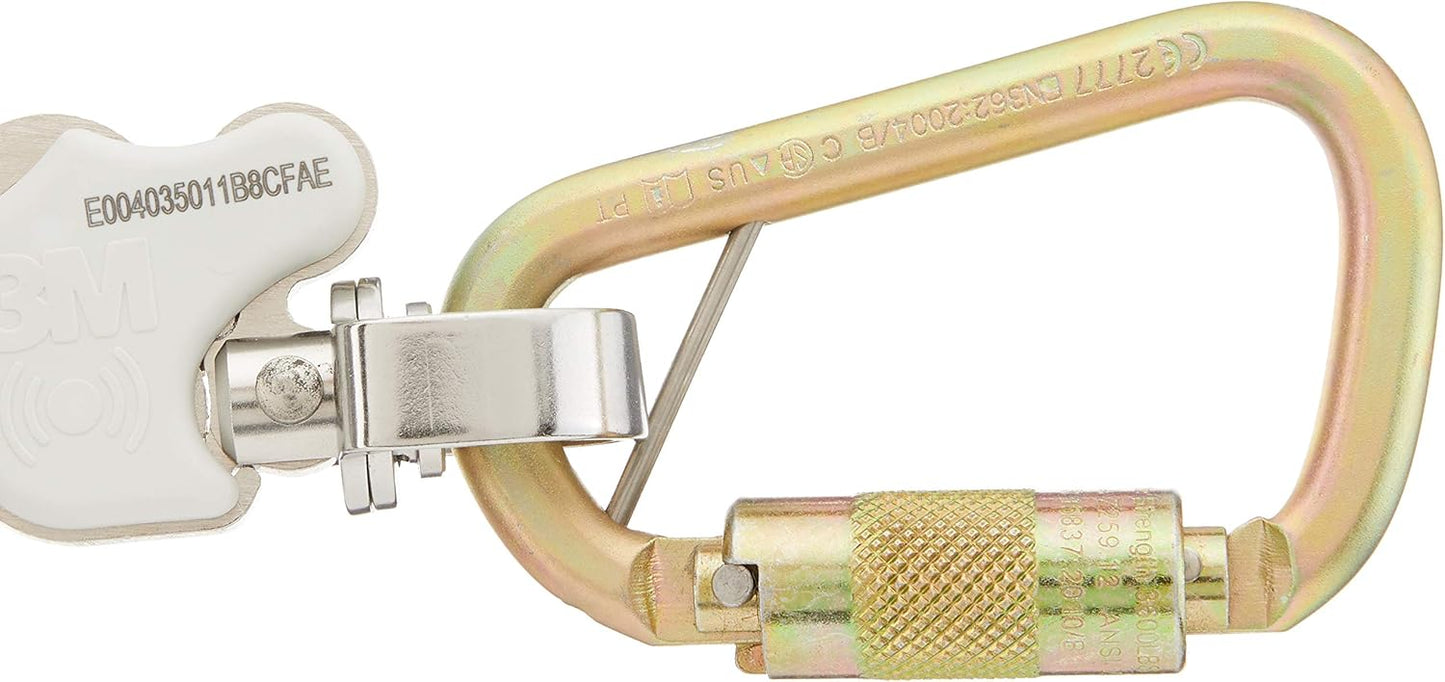 3M DBI-SALA Lad-Saf Sleeve with Carabiner & Inertial Lock - Fits 3/8" & 5/16" Cables