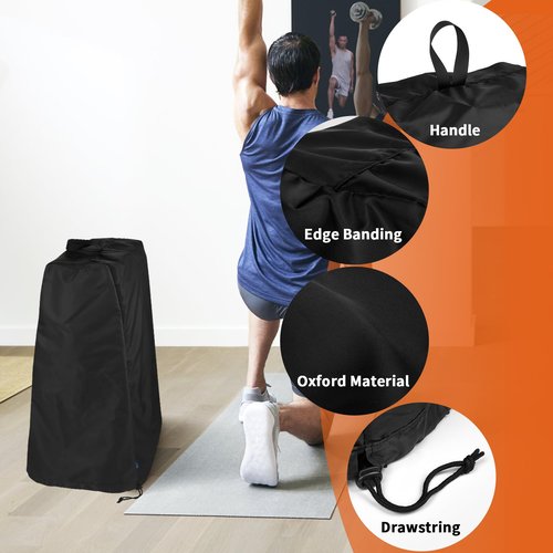 Xxerciz Dumbbell Rack Cover for CAP Barbell A-Frame Dumbbell Weight Rack, Portable Dustproof Waterproof Anti-scratch Protective Case for Home Gym Dumbbell Rack