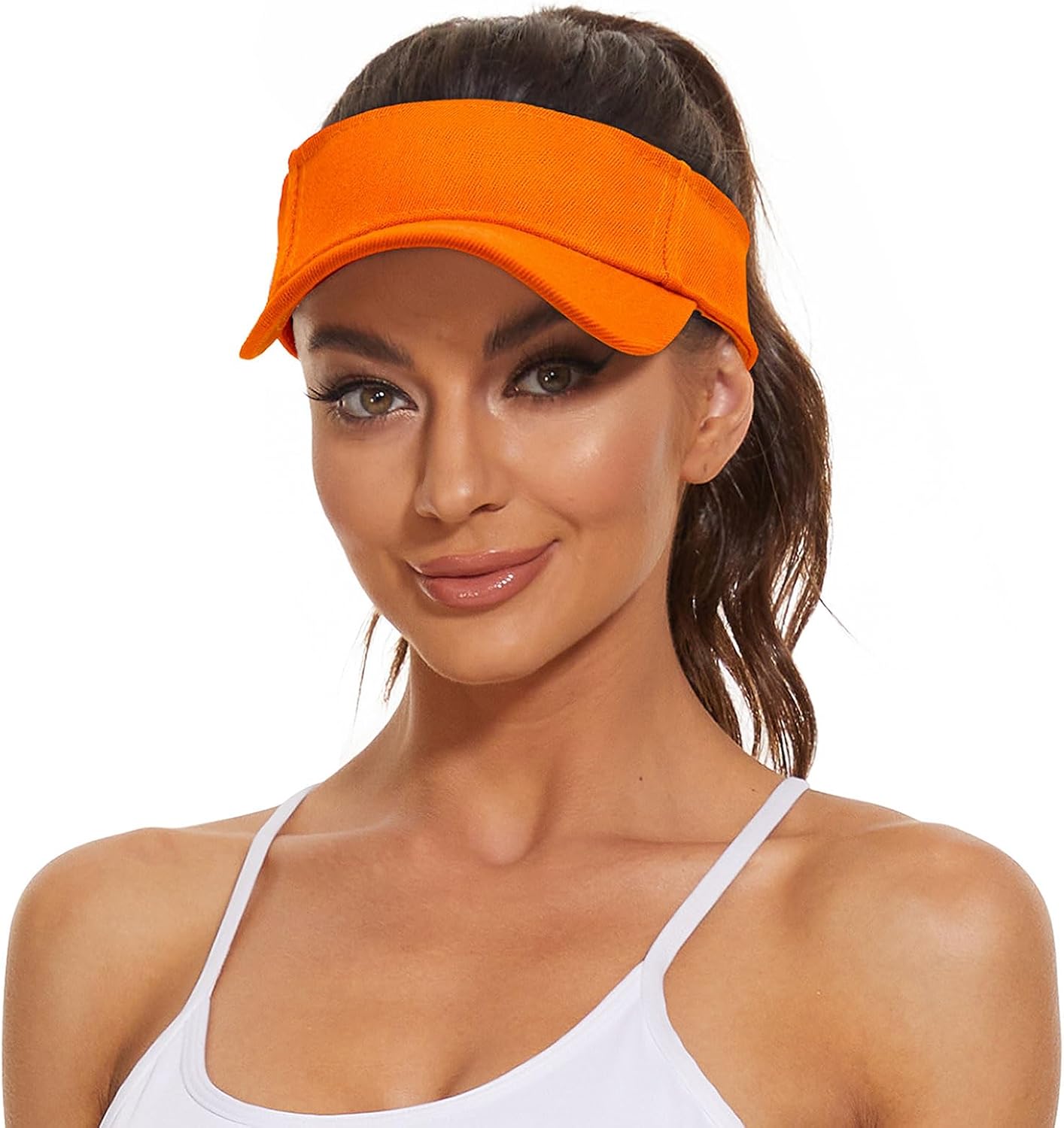 Women's Sun Protection Visor Hat | Cotton Sports Cap for Outdoor Activities