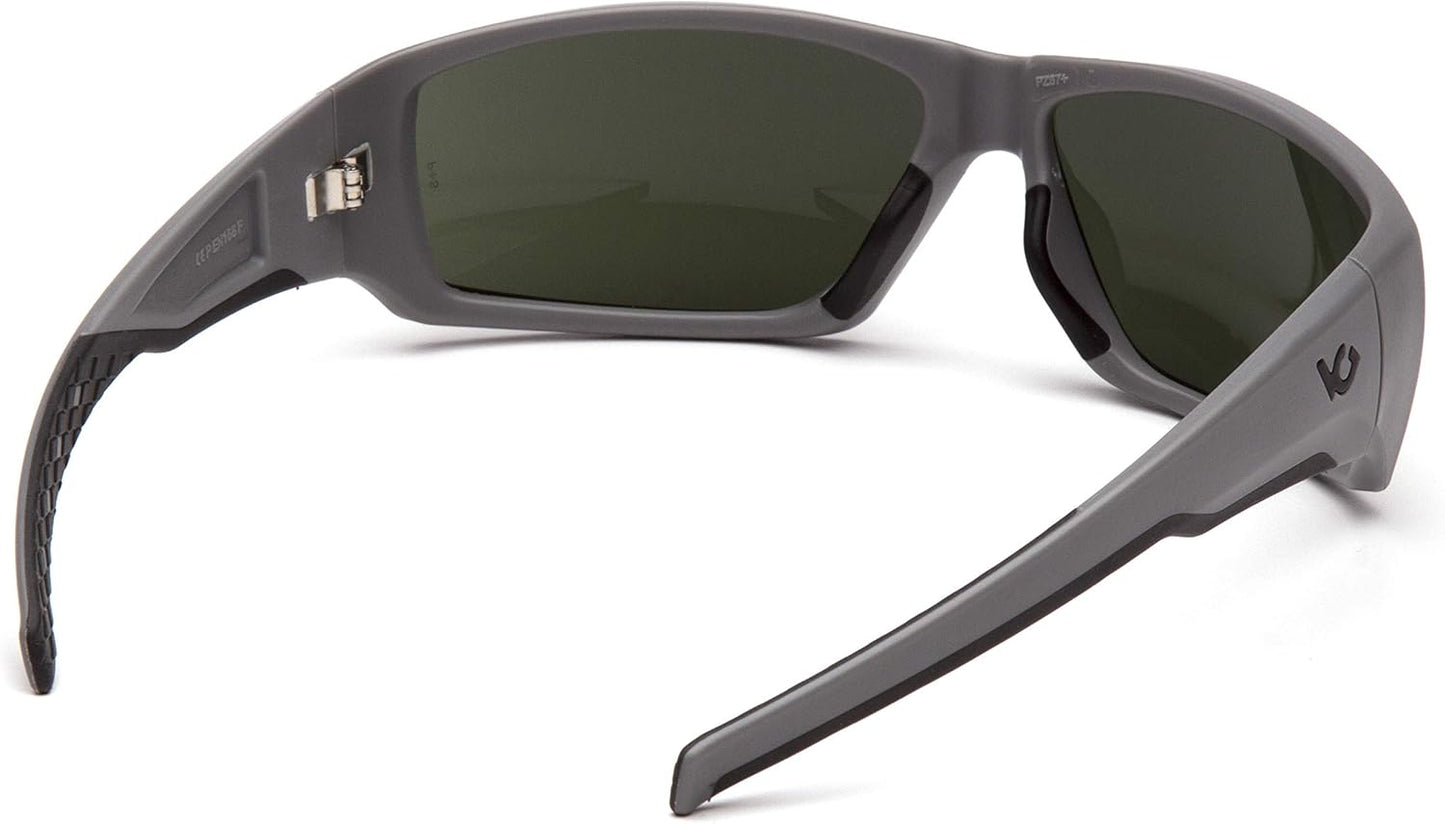 Venture Gear Overwatch Shooting Safety Sunglasses, Forest Gray Anti-Fog Lens