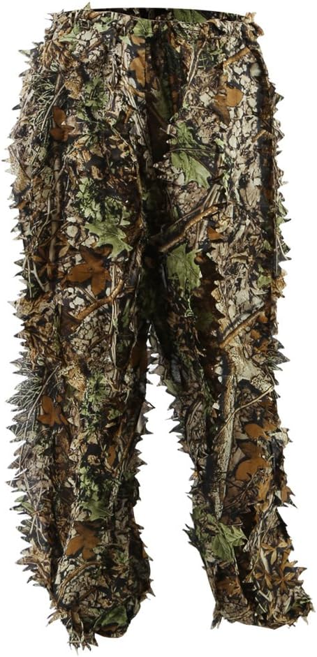 Zicac Outdoor Camo Ghillie Suit 3D Leafy Camouflage Clothing Jungle Woodland Hunting