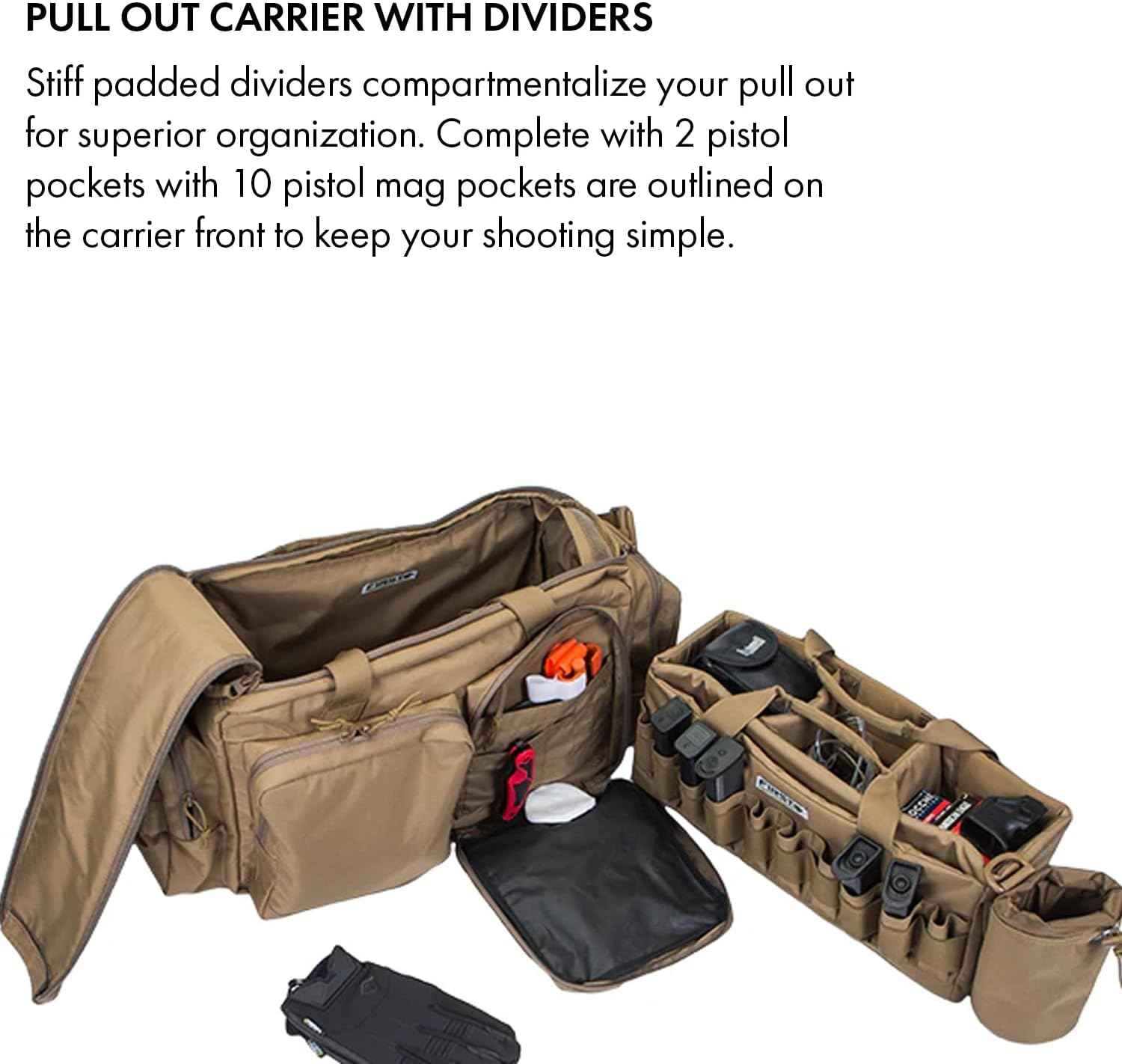 Recoil Range Bag by First Tactical - Durable, Spacious & Versatile for Shooting