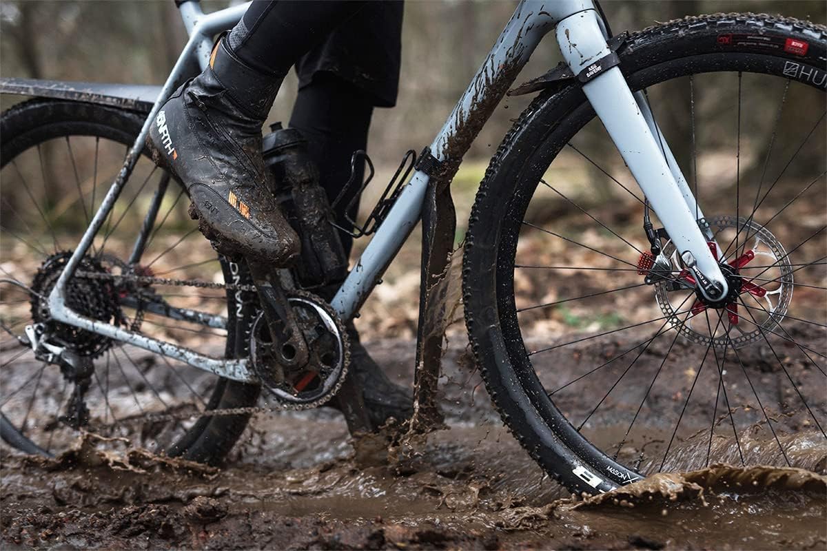 Ass Savers Bike Fender, Speed Mullet Clip On Front Mudguard/Fender, Regular for 23-47mm Tires, Cable Routing, Single 2-in-1 Velcro Strap, Easy Mounting Within Seconds