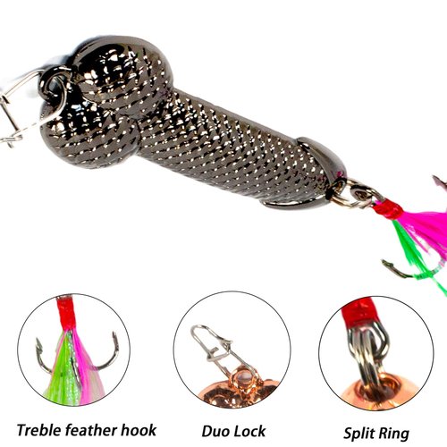 Topwater Bass Fishing Lures Kit, Gag Things for Men for Trout, Mackerel, Fishing Accesories Tackle Gear and Equipment, Fishing Stuff Must Haves
