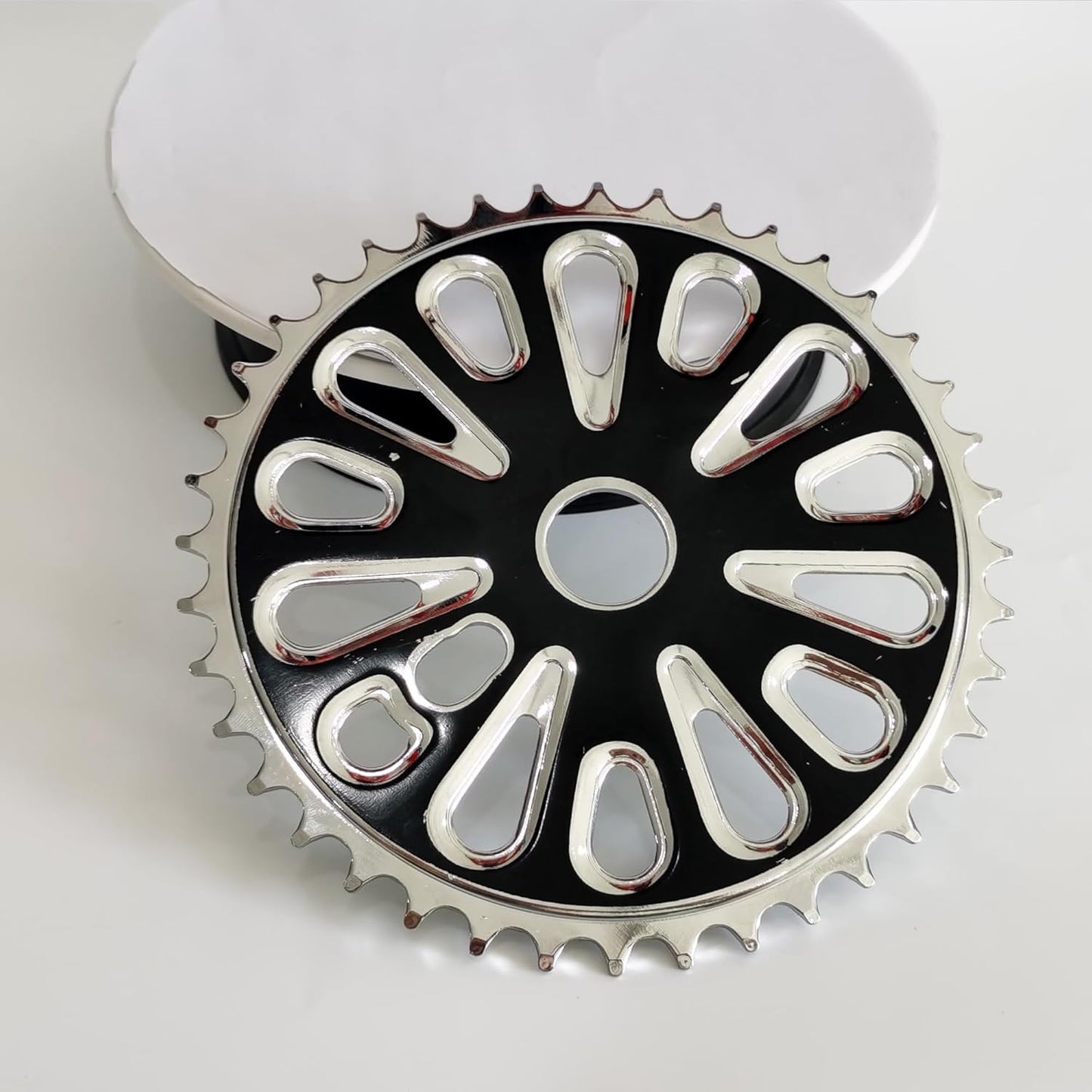 2”Cup Wide Pedal Crank Kit, One-Piece Crank, for 2- Stroke Motor,Gas Motorized Bicycle 48cc/66cc/80cc