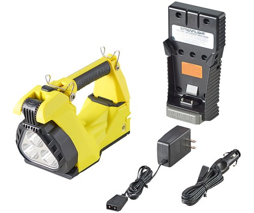 Streamlight 44371 Vulcan Clutch 1700-Lumen Rechargeable Multi-Function Lantern with 120V/100V AC/12V DC, Includes Heavy Duty Shoulder Strap, Yellow