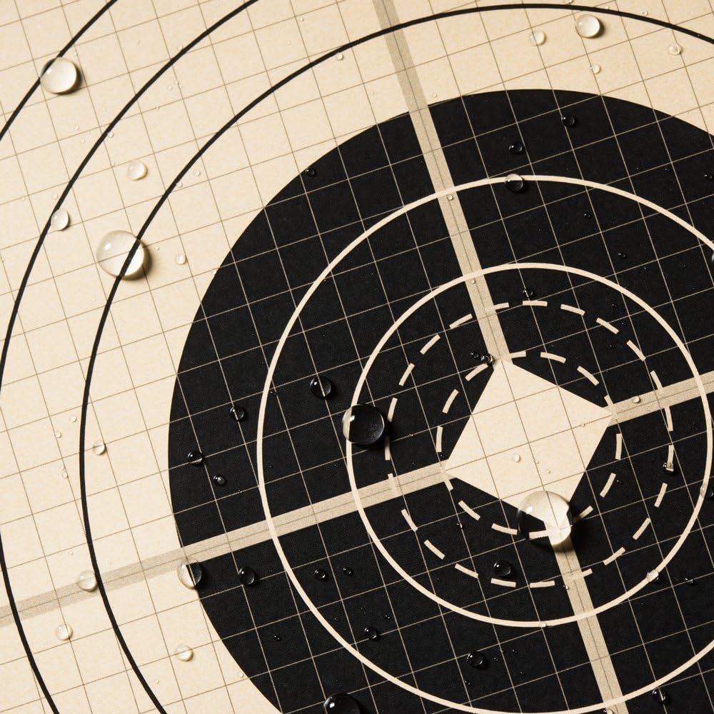 Rite in the Rain Weatherproof Diamond Pattern MOA Precision Distance Shooting Targets, 11" x 17", 25 Sheet Pack (No. TGMOALR-D)
