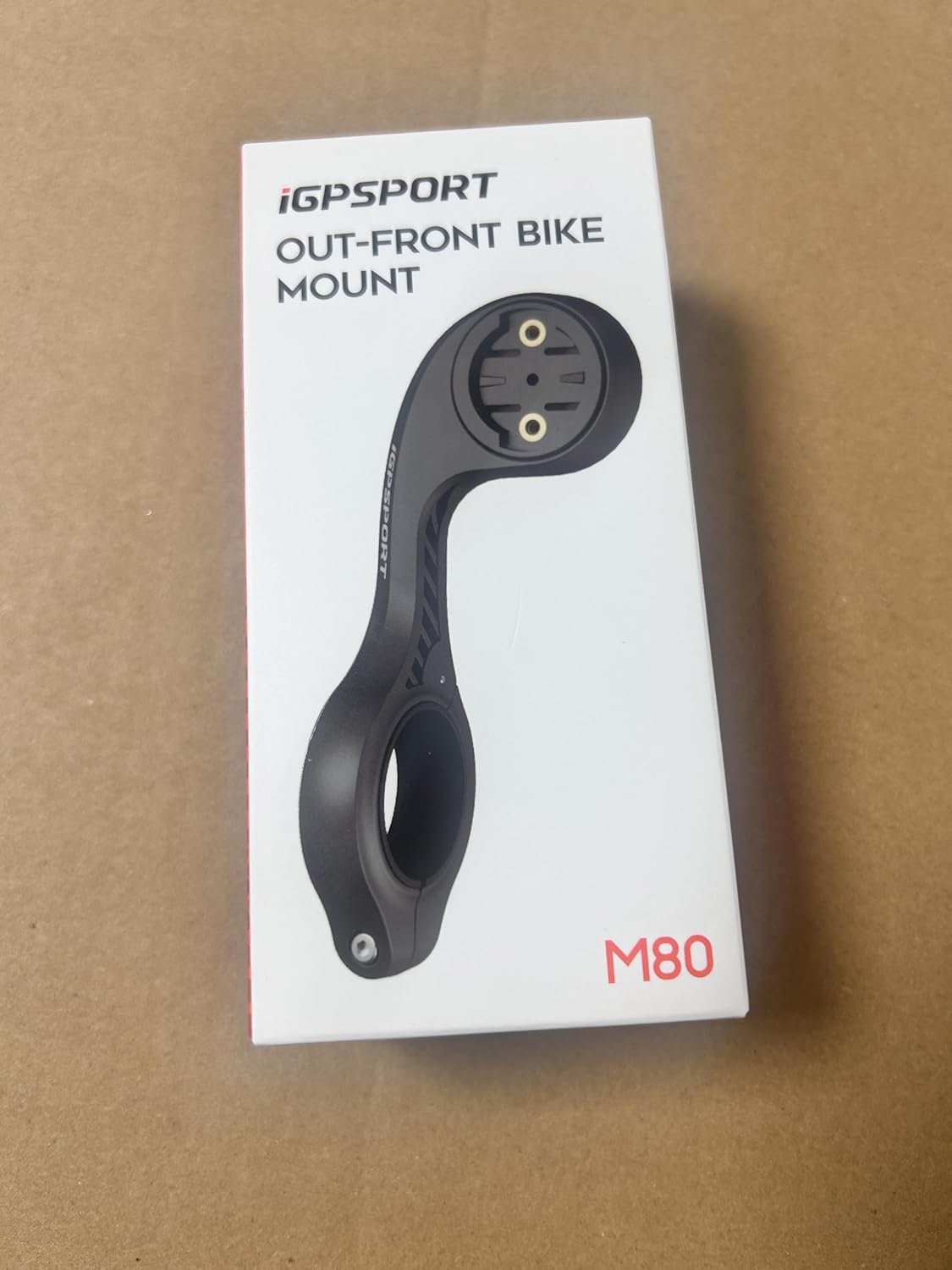 iGPSPORT Out Front Bike Mount Bicycle Compatible with Garmin Edge Bike Computer/XOSS Meilan/CYCPLUS/Bryton