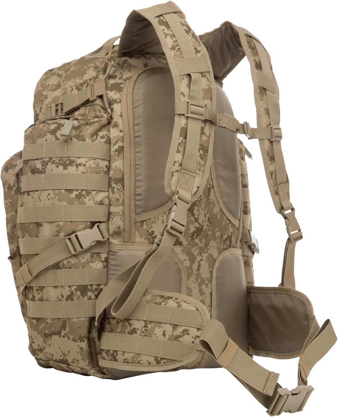 SOG Barrage Tactical Internal Frame Backpack, 64.3-Liter Storage, Black