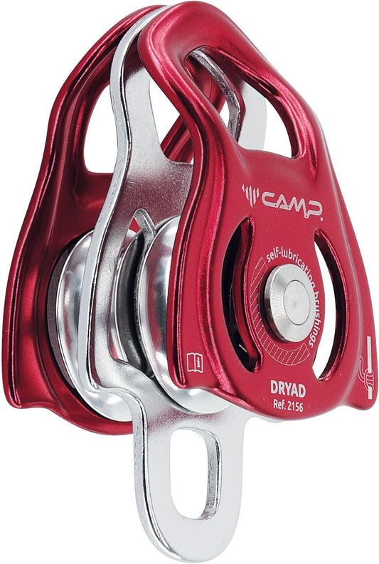 C.A.M.P. Unisex Adult Dryad Pulley, Red/Silver, One Size