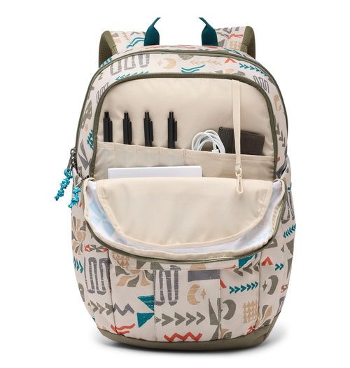 Columbia Unisex Buxton 26L Printed Backpack, Dark Stone Outerbounds, One Size