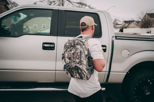 Blue Coolers Blue Seventy-Two - Pro Series - Camo Deluxe | 72 Hour Emergency Backpack Survival Kit for 1 Person | Survival Kit for Wildfires, Earthquakes, Tornado, Hurricane, and Other Emergencies
