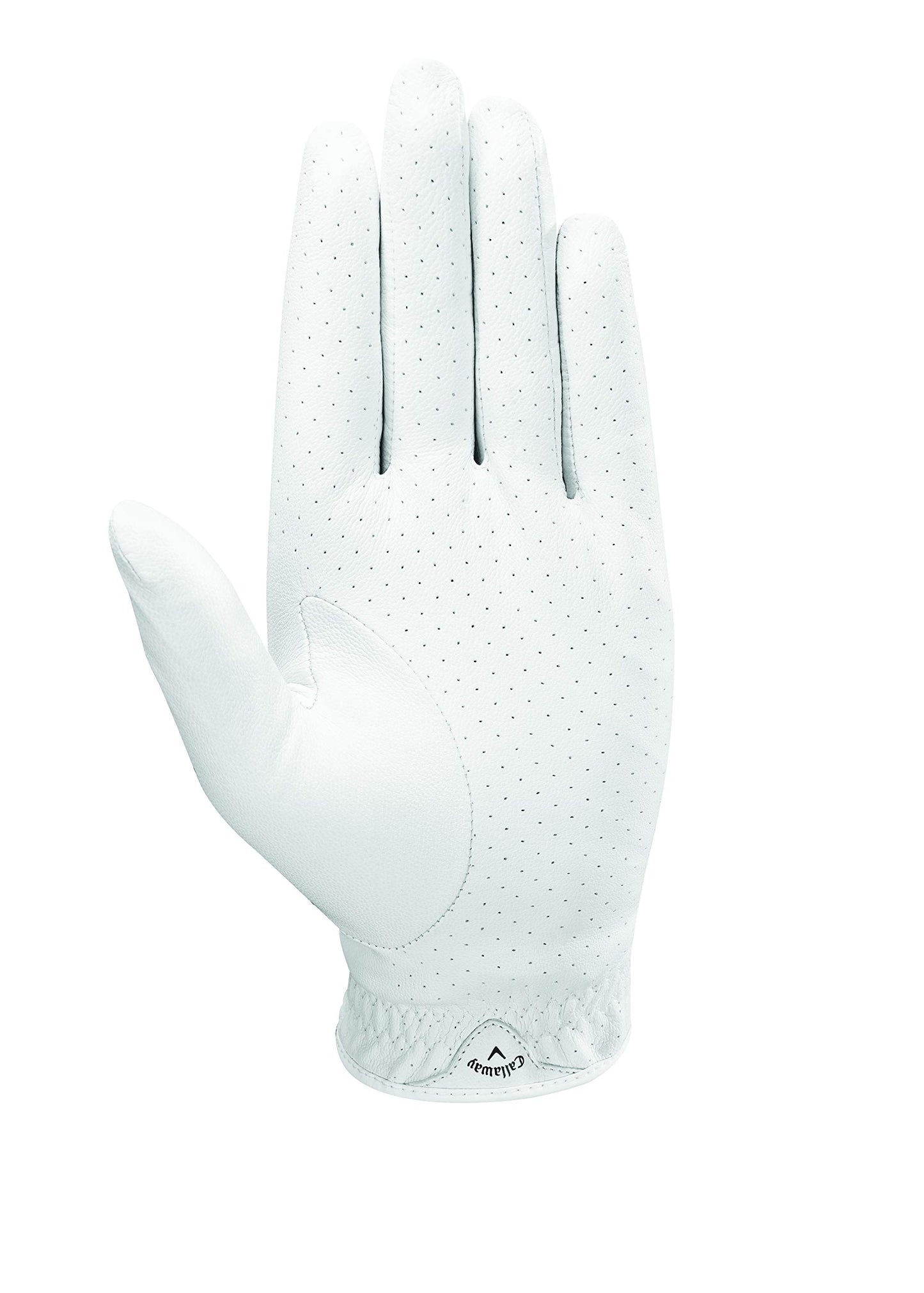 Callaway Golf Dawn Patrol Glove (Worn on Right Hand, White 2019, Medium/Large, Standard)