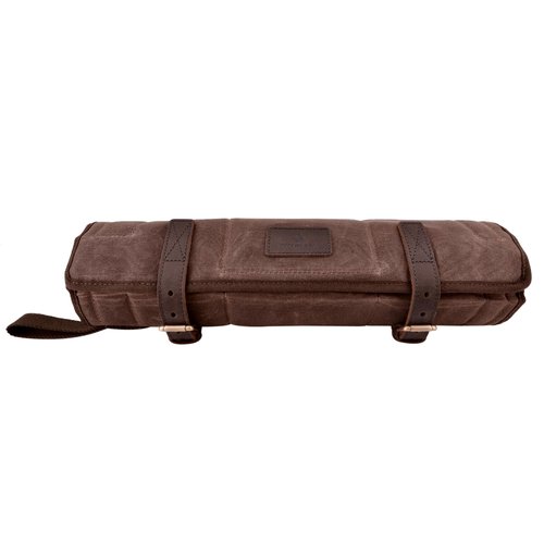 Waxed Canvas Gun Cleaning Mat, 59" x 18" Large Gun Cleaning and Shooting Mat Pad, Portable (Coffee)