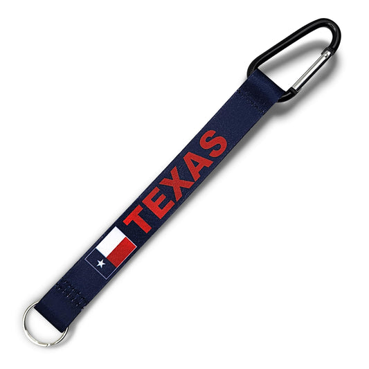 Texas Carabiner Keychain for Car Keys - Water Bottle Clip for Backpack - Belt Clip for Keys Fob ID Wallet - Work Keychain for Men Boyfriend Him Women - Caribiner Key Holder for Pants Jean