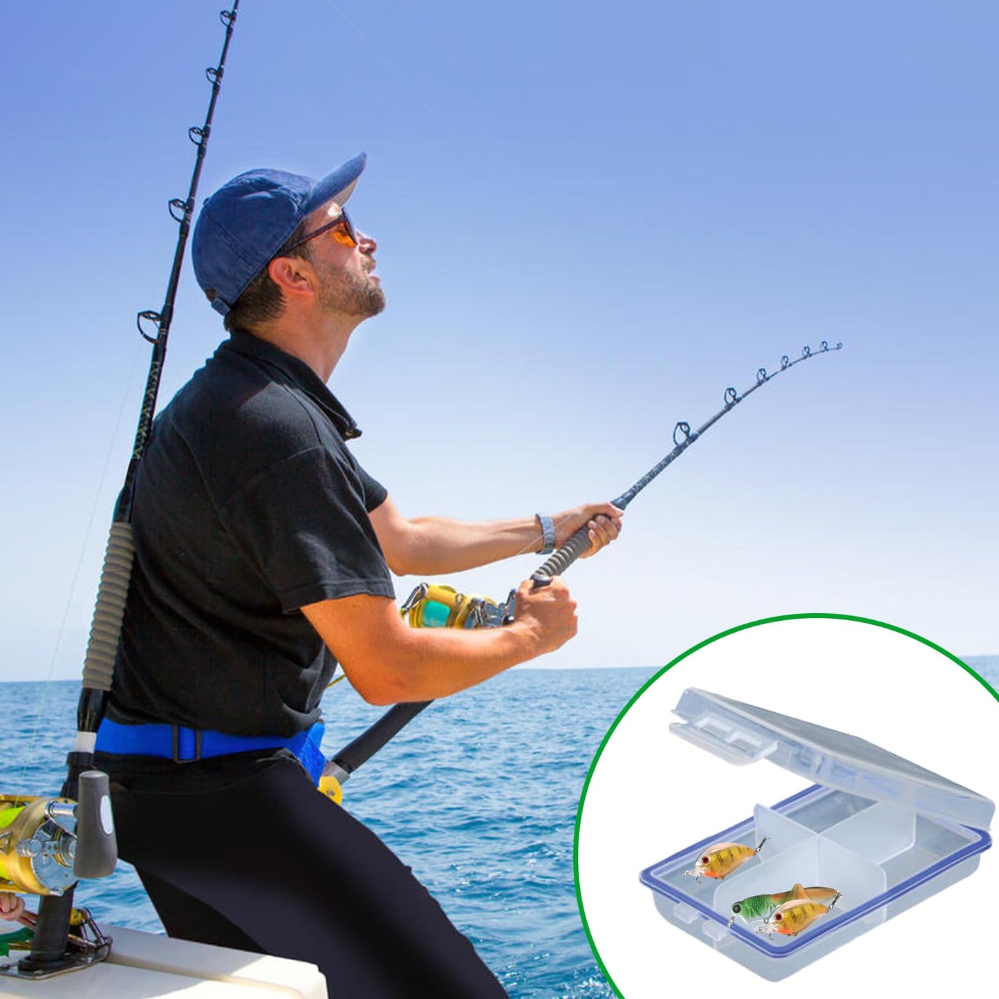 4 Pack Small Tackle Box Organizer, Mini Tackle Box Fishing Tackle Box Organizer Snackle Box Container with Dividers for Hook Lures Flies Fly Tying