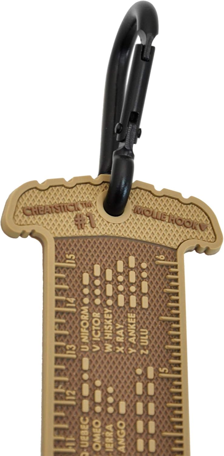 HAZARD 4 Cheatstick #1: Morse/Ruler Molle Reference Patch