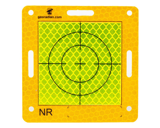Georadian Wall Target Measurement Point for Monitoring Inspection Reflex Target (Yellow celadon)