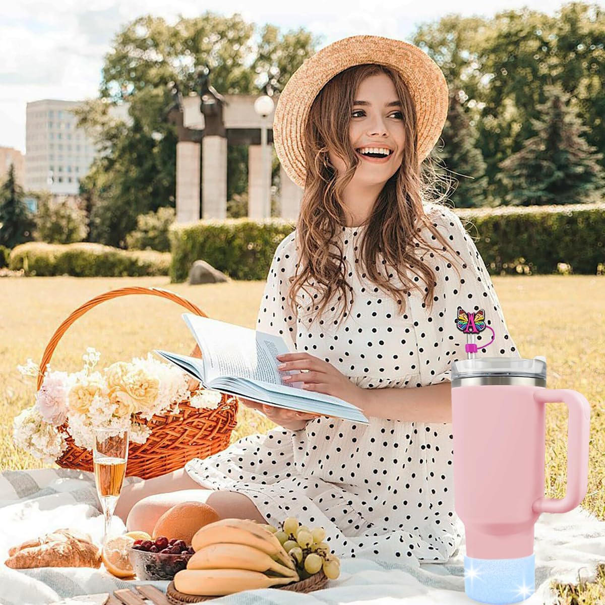 6 PCS Protective Glitter Silicone Boot, Bling Anti Slip Bottom Cover Bumper Cover Glitter Reduces Dents Sleeve, with All Water Bottles with Bottom Width of 2.85-3.56in Tumblers & Water Glasses