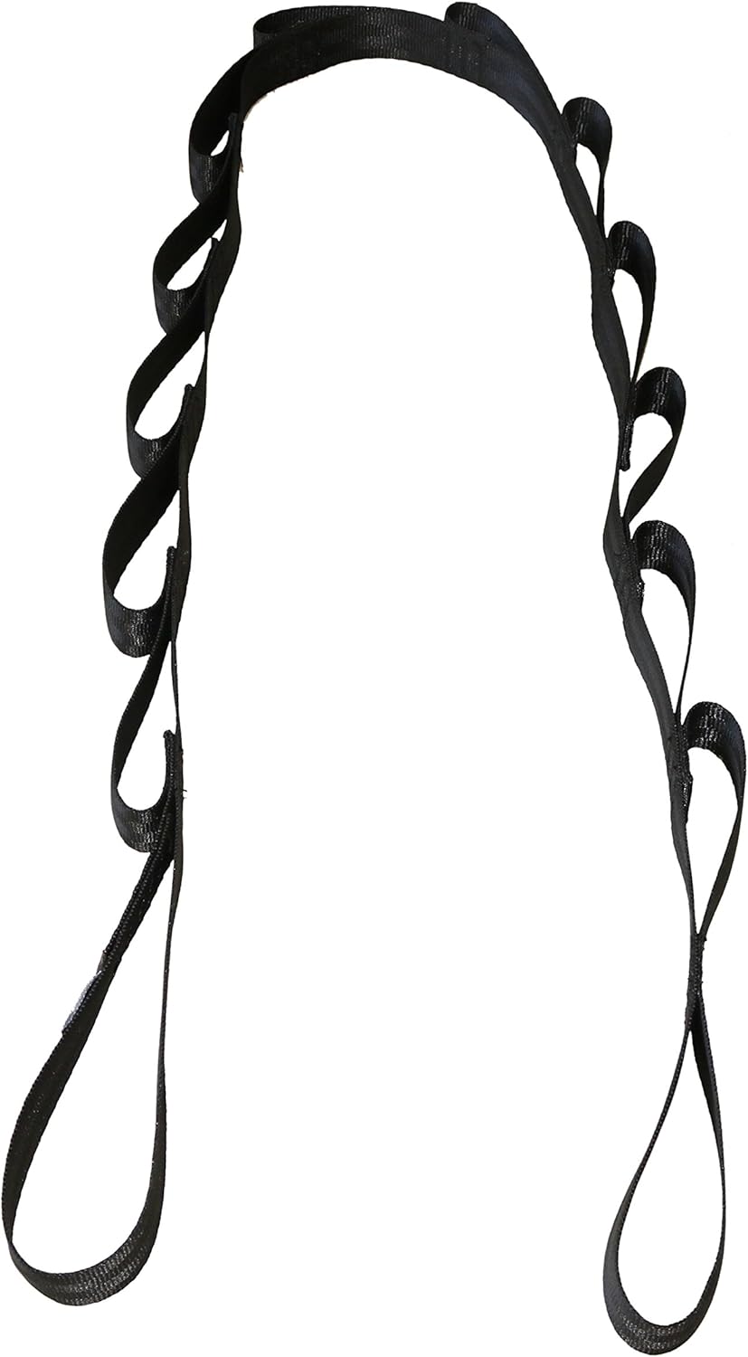 Hammock Strap 12 Point Daisy Chain Design with Easy Loop Heavy Duty Adjustable Suspension Sling