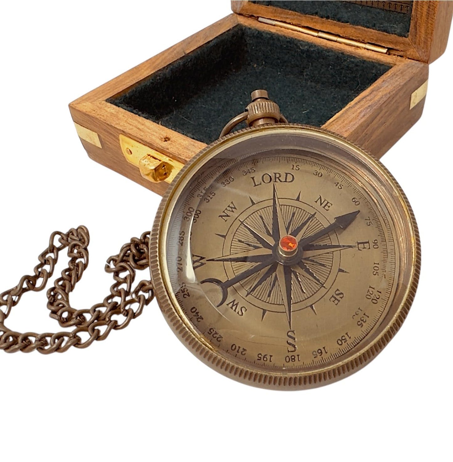 God My Lord Compass - Compass Gift Inspirational Quote Engraved, Graduation Gift, Confirmation Gift, Religious Gift for Men Women Boys Girls Teenage Kids, Baptism Gift