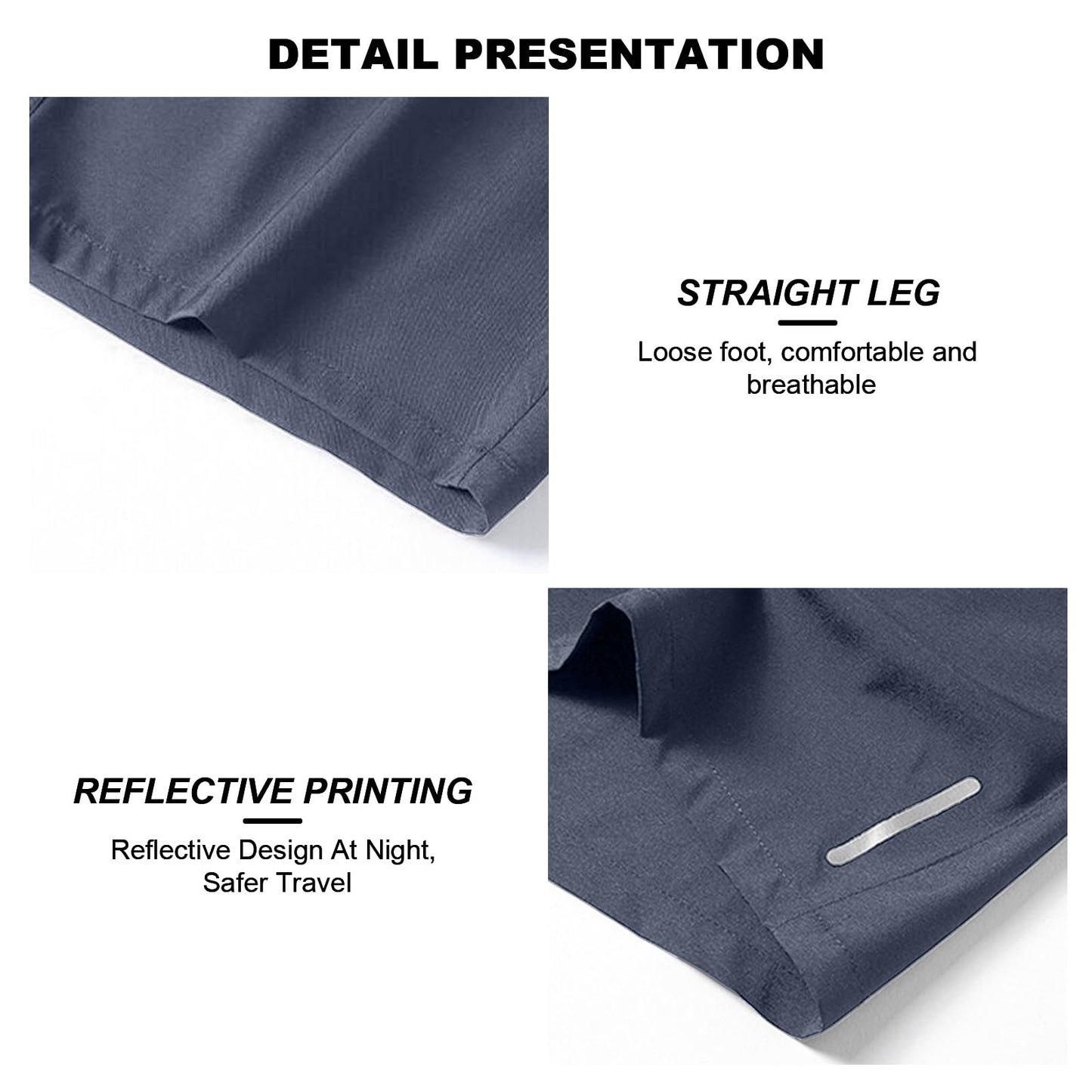 IBIH Men's Ice Silk Cooling Quick Dry Running Shorts Lightweight Breathable Gym Workout Short with Zipper Pocket Elastic,Grey,Medium