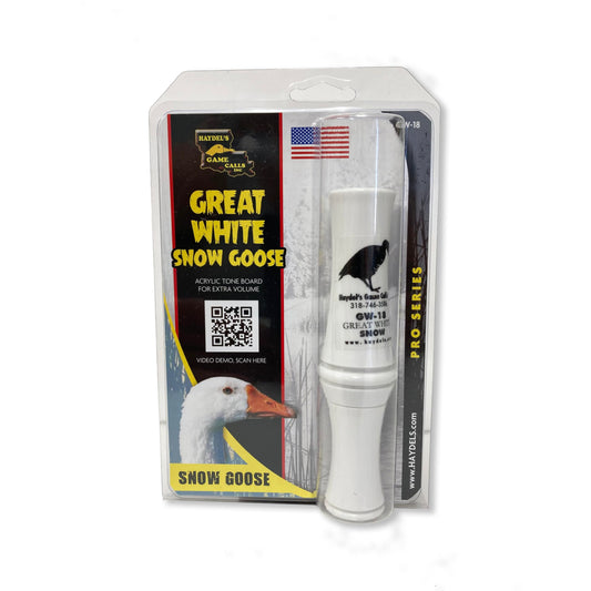 Haydel's Game Calls Inc. GW-18 Great White Snow Goose Call