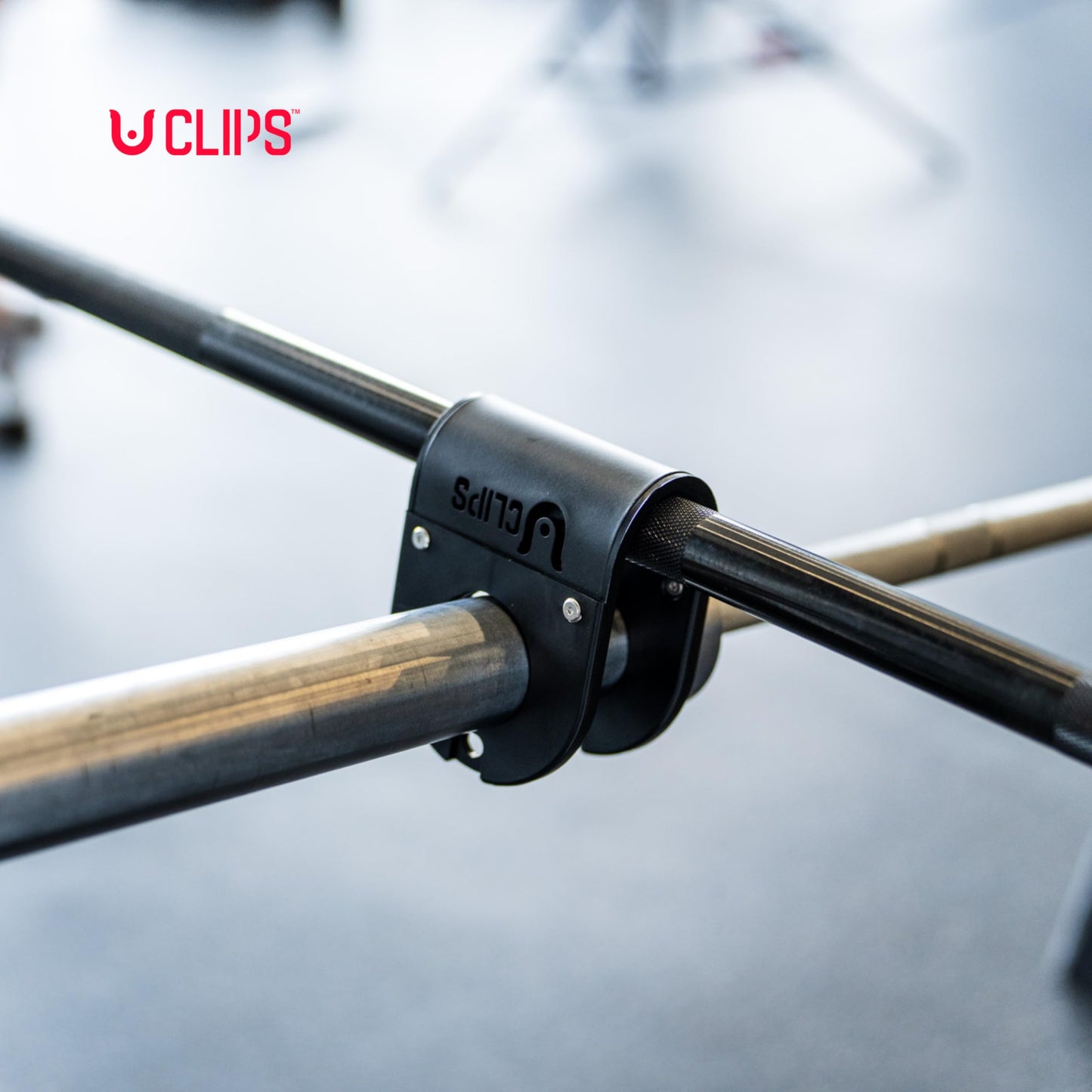 Home Gym U Clip - Bar to Landmine Adapter, Belt Squat and T-bar Row Attachment, Dip Belt Hook, Dumbbell to Barbell Converter, Versatile Fitness Accessory (Olympic)