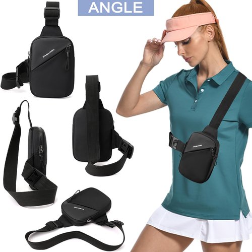 Mini Sling Bag Men Small Crossbody Bag Women Fanny Packs Casual Phone Chest Bag Waterproof Slim Personal Pocket Bag Backpack for Travel Hiking (Grey01)
