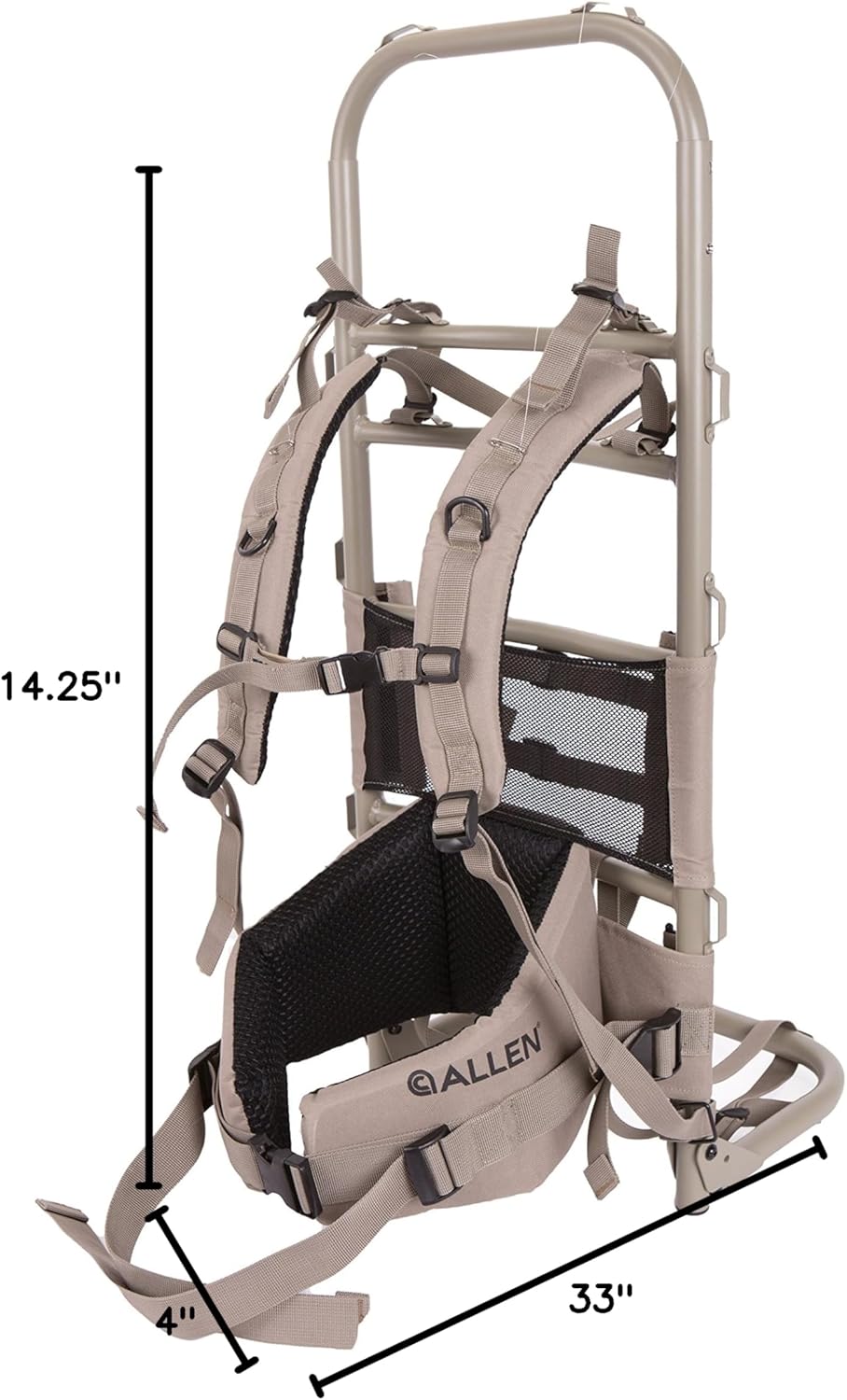 Allen Company Rock Canyon External Hunting Pack Frame, Tan, One Size
