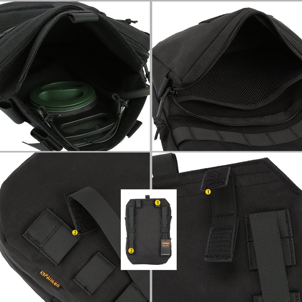 EXCELLENT ELITE SPANKER Tactical MOLLE Hydration Pack for 3L Hydration Water Bladder Molle Vest Accessory