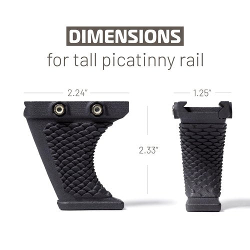 Left Side - Scale Shooting Stabilizer - Tall for Pic Rail