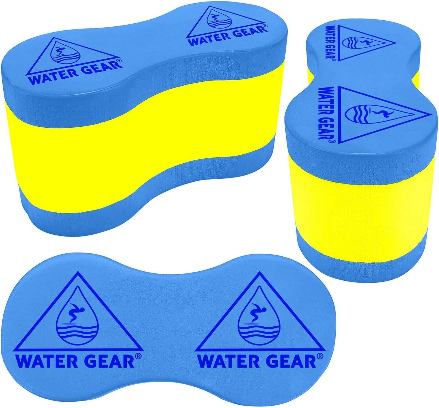 Water Gear Pull Float - Pool Training Aid - Improve Upper Body Strength - Soft and Comfortable - Aquatic Workout and Exercise -