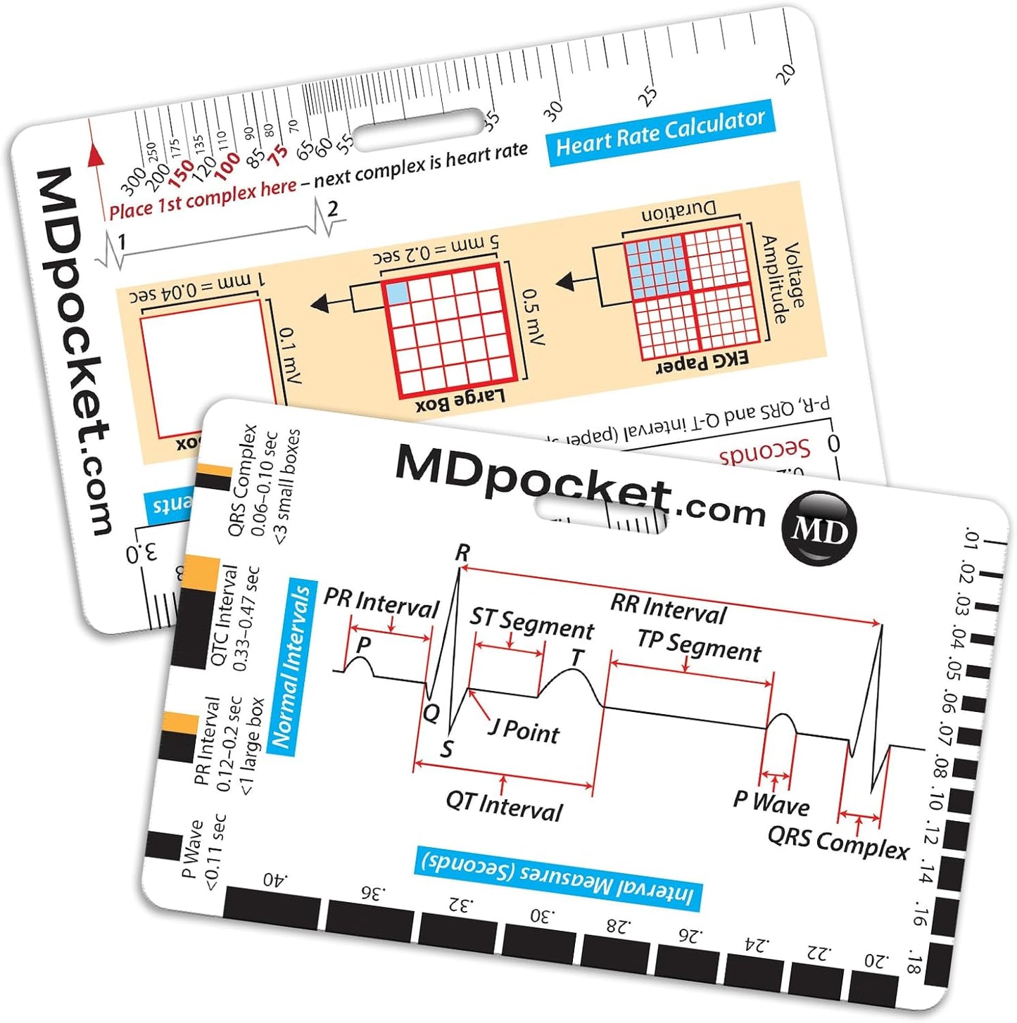 Rapid ID - EKG & Ruler Combo Pack (Horizontal)