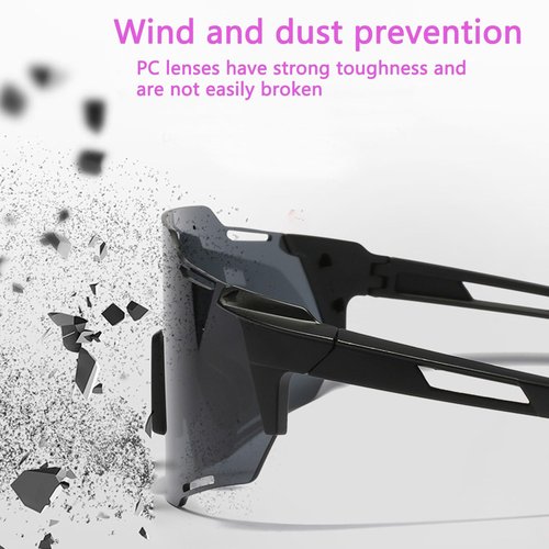 SOIAODRAH Polarized Sports Sunglasses,Lightweight Sun Glasses with UV Protection for Driving Fishing Cycling Golf