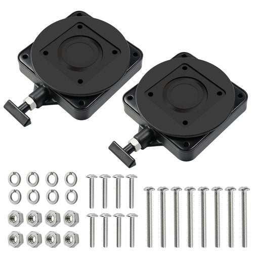 XQK 2 Pcs 2207003 Low-Profile Swivel Mounting Base Compatible with Cannon Downrigger
