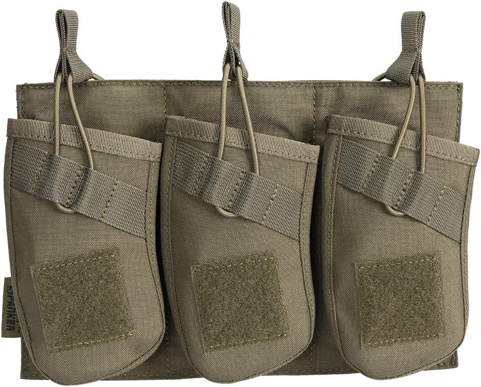 EXCELLENT ELITE SPANKER Single/Double/Triple Open Top Molle Mag Pouch AK Magazine Pouch for AK47 AK74 AR-15 Pmags Magazine