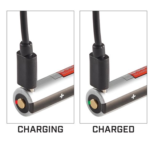 Streamlight 88136 USB-C Rechargeable Battery with Integrated Charge Port for use with The ProTac 2AA-X USB
