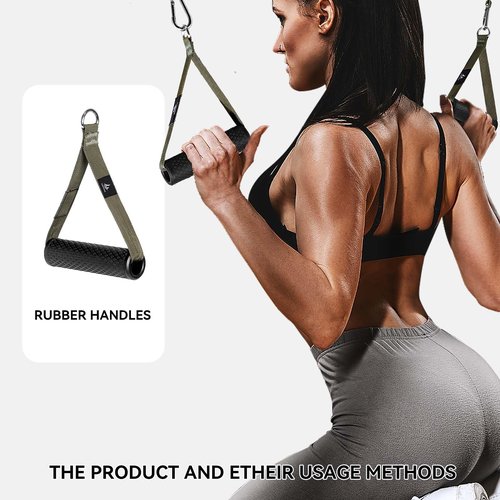 YLUERTDOO Covered Resistance Bands Set,Resistance Bands for Working Out with Handles,Door Anchor,Ankle Strap,40lbs to 80lbs Resistance Tubes with Protective Sleeves Anti-Snap,up to 300lbs