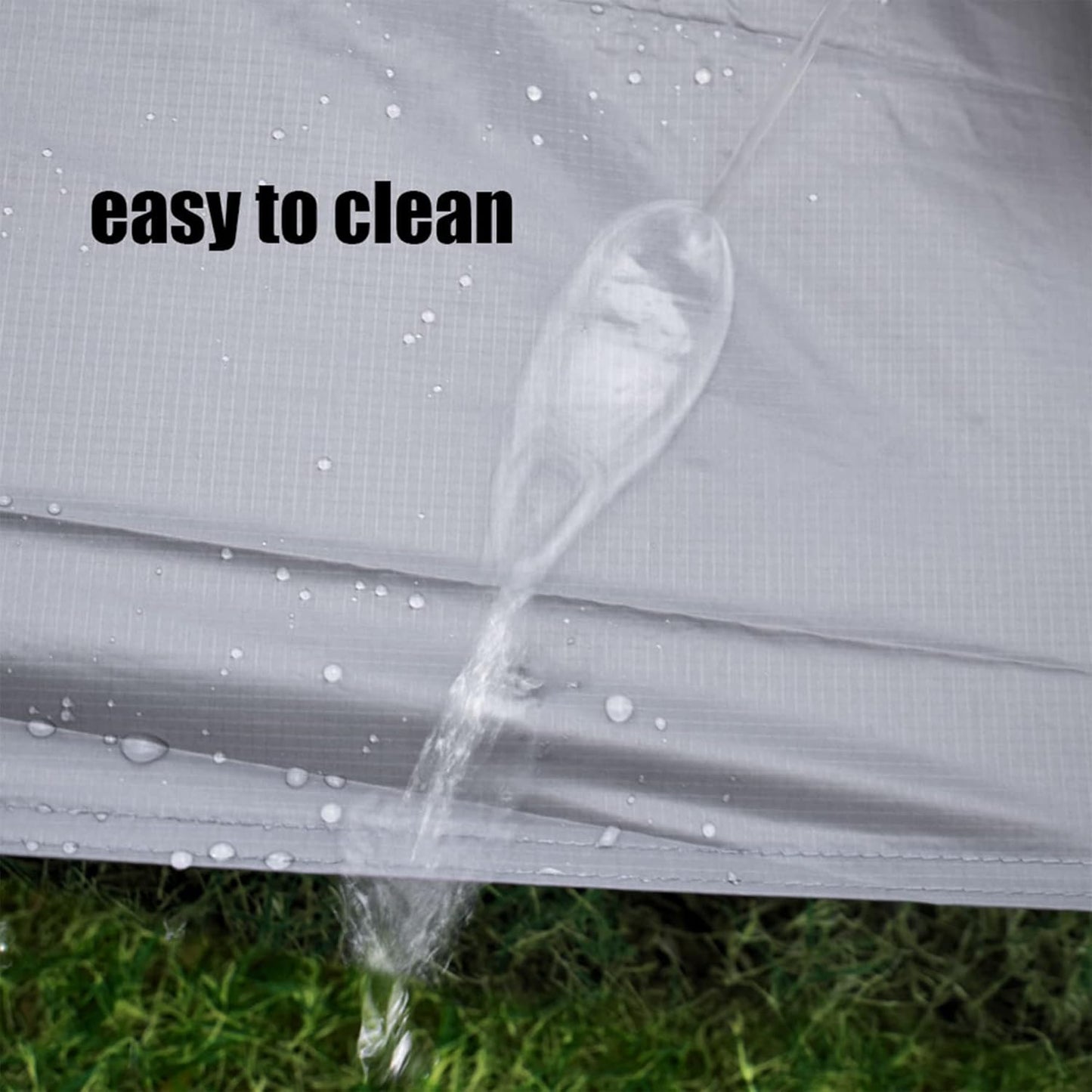 GEERTOP Portable Waterproof Tent Footprints Lightweight Camping Tent Ground Sheet Mat Sunshade Shelter for Outdoor Backpacking Hiking Picnic Travel