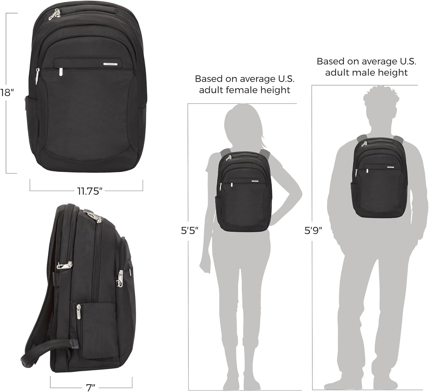Travelon Anti-Theft Classic Large Backpack