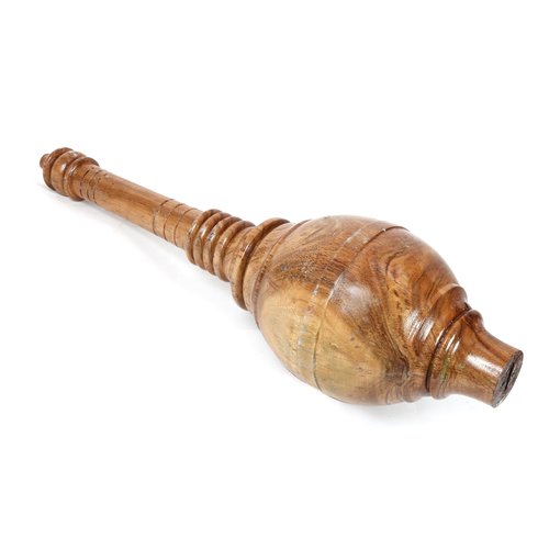 KNK GADA Fitness BAR Indian Club Hanuman MACE Shoulder Equipment MEEL Karla KATAI Fitness Durable Wooden Equipment (Assorted, 2 to 3 KG)