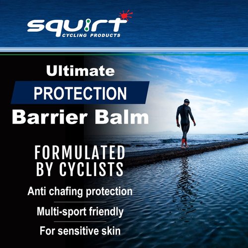 Chafing Relief Barrier Balm - Anti-Chafe Cream for Cycling & Sports - Water-Resistant Skin Defense - 10 Sachets