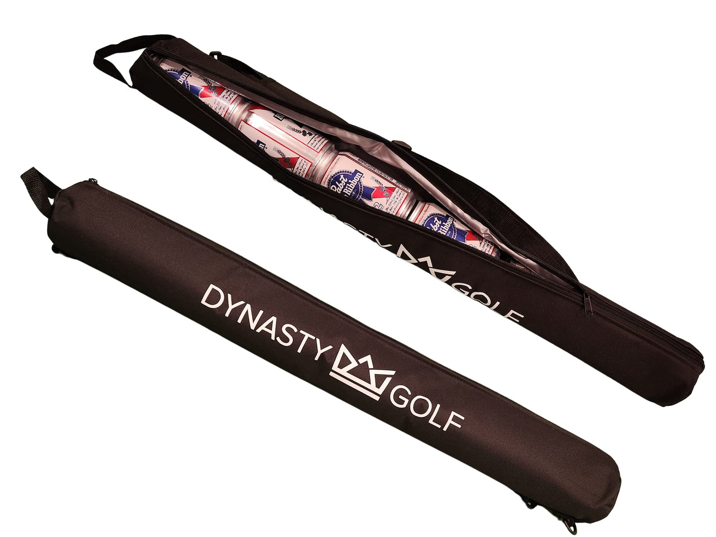 Insulated Golf Beer Sleeve For Golf Bag - Golf Beer Cooler For Golf Bag - 6 Beer Cooler For Bag - Golf Accessories Cooler - Golf Bag Beer Cooler