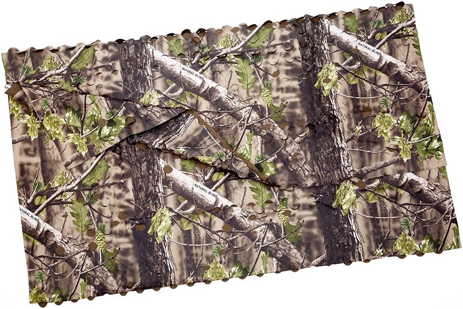 AUSCAMOTEK Camo Netting for Hunting - Camouflage Netting for Blinds, Tree Stands, and Turkey Hunting