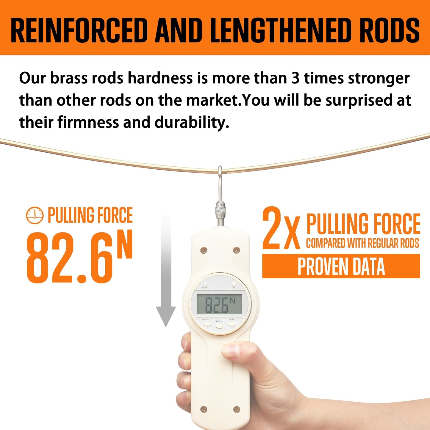 GLORYFIRE Elite Gun Cleaning Kit Universal Gun Cleaner for Shotgun, Pistol, Rifle, All Guns with Lightweight Carrying Case, Reinforced and Lengthened Rods and Steel Wire, High-end Double Head Brushes