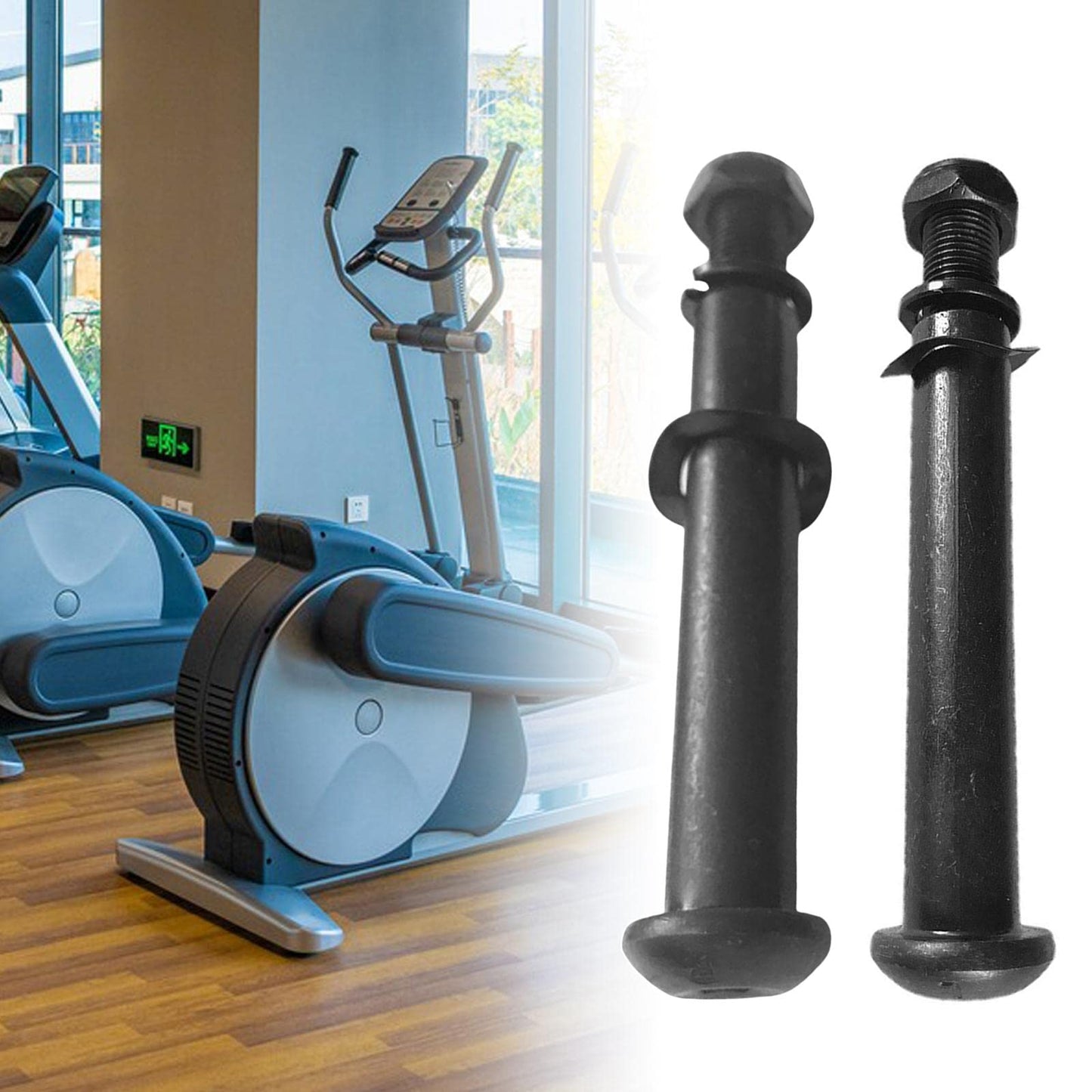 rockible Elliptical Machine Bolts Indoor for Exercise Indoor Bikes, Left Right