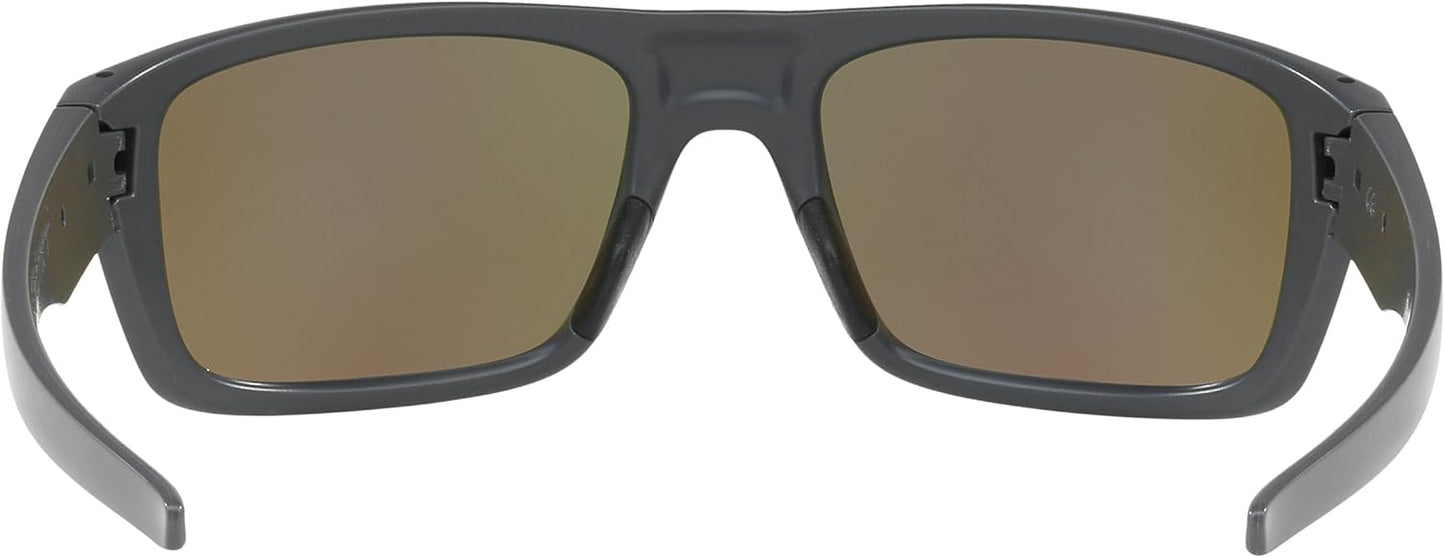 Oakley Drop Point Sunglasses Matte Dark Grey with Prizm Sapphire Polarized Lens 60mm