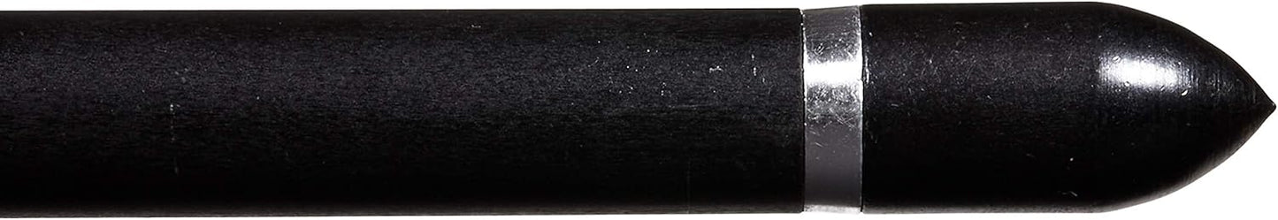 Allen Company Archery Bullet Points - Soft Arrow Tips for Target Practice - Screw-On Design - Reduces Wear and Tear on Targets - Multiple Sizes/Grain - 12-Pack - Black