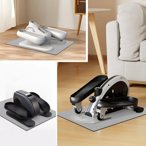 Ellipse Machine Non-Slip Mat Suitable for Under Desk Elliptical Peddler Mini Cycles Mini Elliptical Exercise Bikes and Ellipse Leg Exerciser Machine for Seniors Home Sports Mat